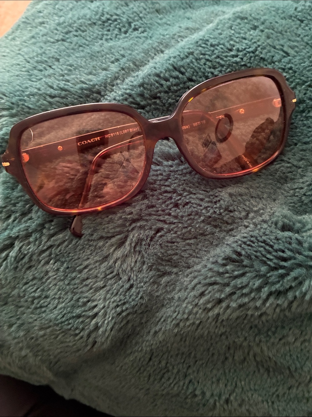 Coach Dark tortoise shell frames - Picture 6 of 9